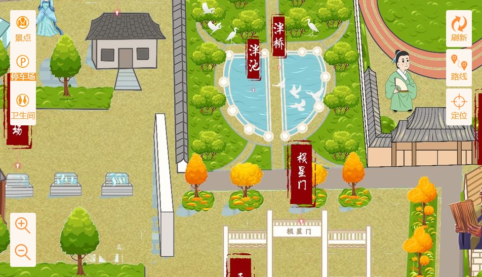 旅顺口手绘地图景区语音讲解导览系统：智慧景区建设的基石